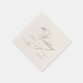 Pistazien-grüne Hochzeit Serviette (Ecke)