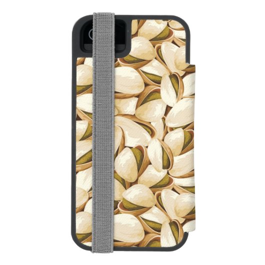 Pistazien Incipio iPhone Geldbeutel-Hülle (Folio Rückseite)