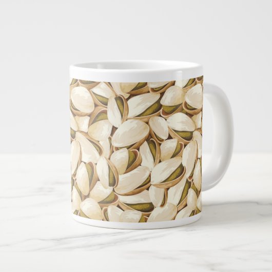 Pistazien Jumbo-Tasse (Vorderseite Rechts)