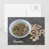 Pistazien Postkarte (Vorne/Hinten)