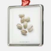 Pistazien Silbernes Ornament (Links)