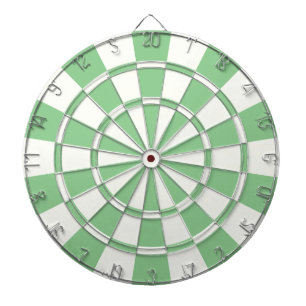 Pistazien und weiß dartscheibe
