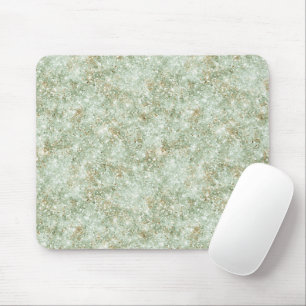 Pistaziengrün Glitzerndes Unechtes Glitter Mousepad