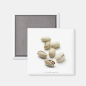 Pistazienmuttern. Magnet (Vorderseite/Rückseite)