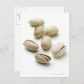 Pistazienmuttern. Postkarte (Vorne/Hinten)
