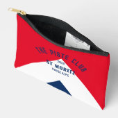 Piste Club Red Navy Custom Winter Ski Zubehörtasche (Offen)