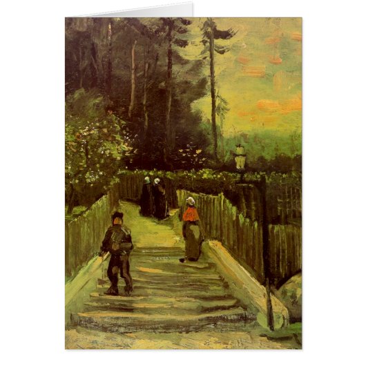 Piste in Montmartre von Vincent van Gogh (Vorne)
