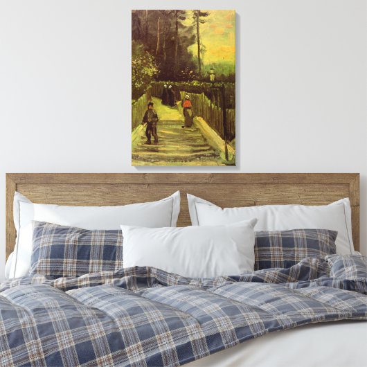 Piste in Montmartre von Vincent van Gogh Leinwanddruck (Insitu (Schlafzimmer))