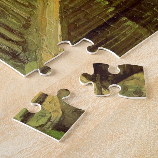 Piste in Montmartre von Vincent van Gogh Puzzle (Seite)