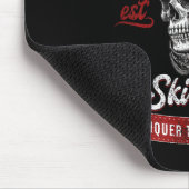Pisten-Sender Freestyle-Skifahrer Winter Mousepad (Ecke)