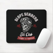 Pisten-Sender Freestyle-Skifahrer Winter Mousepad (Mit Mouse)