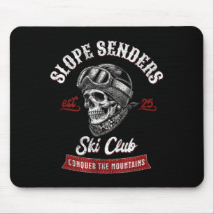 Pisten-Sender Freestyle-Skifahrer Winter Mousepad