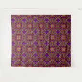 Pistillgesichter Wandteppich (Vorderseite (Horizontal))