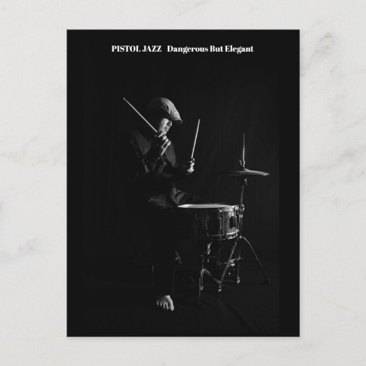 PISTOL JAZZ(B) POSTKARTE (Vorderseite)
