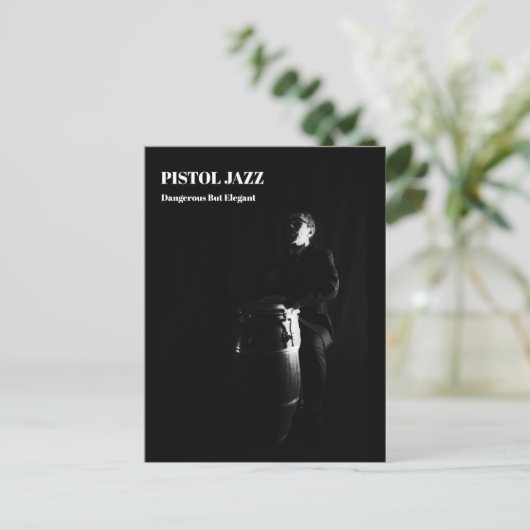 PISTOL JAZZ(D) POSTKARTE (Stehend Vorderseite)