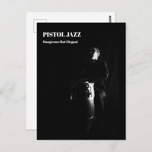 PISTOL JAZZ(D) POSTKARTE (Vorne/Hinten)
