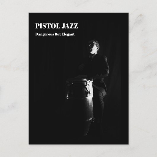 PISTOL JAZZ(D) POSTKARTE (Vorderseite)