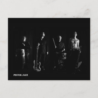 PISTOL JAZZ POSTKARTE