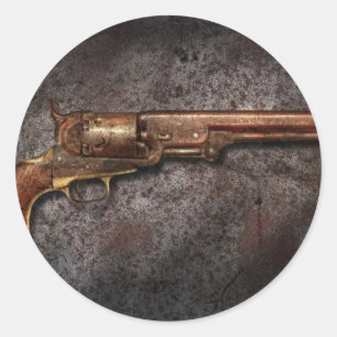 Pistole - Modell 1851 - 36 Kaliber Revolver Runder Aufkleber