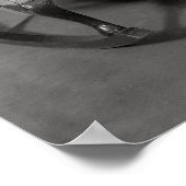 Pistole versteckt in Garter, 1922. Vintages Foto Poster (Ecke)