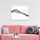 Pistole von Abd el-Kader Leinwanddruck (Insitu (Wohnzimmer))