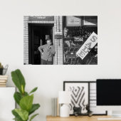 Pistolen und Seiten, 30er Poster (Heimbüro)