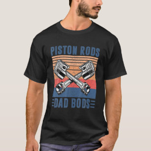 Pistolen _ Vater Bods Custom Gara.Ge Rod Car Mec T-Shirt