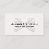 Piston Car Motor | Wrenches Visitenkarte (Vorderseite)