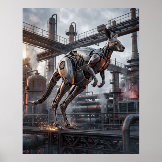 Piston Kangaroo Leap Poster (Vorne)