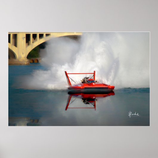 ‚Piston Power‘ Poster (Vorne)