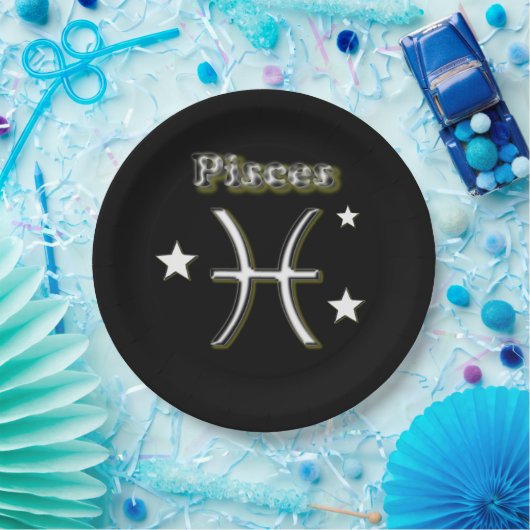 Pisus-Symbol Pappteller (Party)