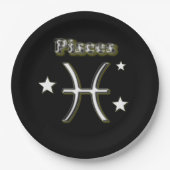 Pisus-Symbol Pappteller (Vorderseite)