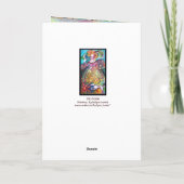 PISZEN, MUNDLADY, TAROT ASTROLOGIE ZODIAC GEBURTST KARTE (Rückseite)