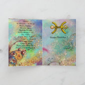 PISZEN, MUNDLADY, TAROT ASTROLOGIE ZODIAC GEBURTST KARTE (Innenseite)