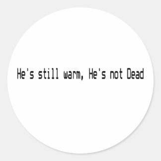 Pit Babe Runder Aufkleber