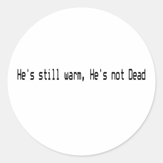 Pit Babe Runder Aufkleber (Vorderseite)