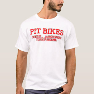 Pit Bike Golf Dirt Bike Motocross T-Shirt ->  Pit-