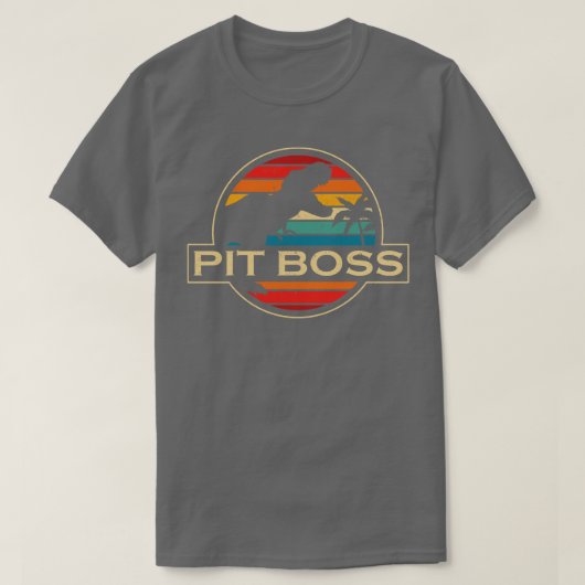 Pit Boss Dinosaur T-Shirt (Design vorne)