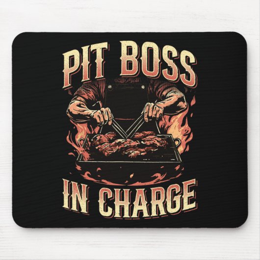 Pit Boss in Grillen Grill Masters Pitmaster Mea Mousepad (Vorne)