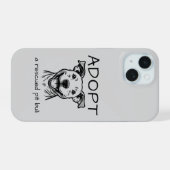 Pit Bull Advocacy Handycase iPhone 15 Hülle (Rückseite (Horizontal))