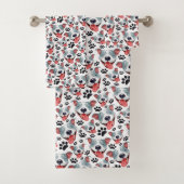 Pit Bull American Pitbull Pet Puppy Badhandtuch Set (Insitu)