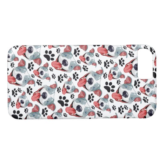 Pit Bull American Pitbull Pet Puppy Case-Mate iPhone Hülle (Rückseite (Horizontal))