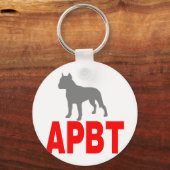 PIT BULL APBT SCHLÜSSELANHÄNGER (Vorderseite)