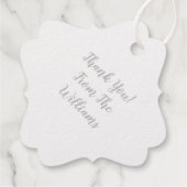 Pit Bull Babydusche Hund Pitbull Blue Boy Geschenkanhänger (Rückseite)