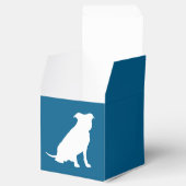 Pit Bull Babydusche Hund Pitbull Blue Boy Geschenkschachtel (Geöffnet)