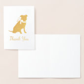 Pit Bull Babydusche Pitbull Dog Blue Boy Folienkarte (Anzeige)