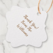 Pit Bull Babydusche Pitbull Dog Blue Boy Geschenkanhänger (Rückseite)