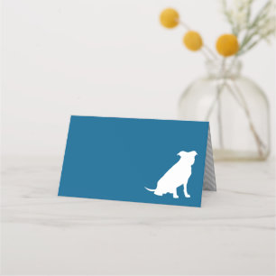 Pit Bull Dog Baby Dusche Blue Boy Pitbull Platzkarte