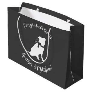 Pit Bull Dog Baby Duwer Gender neutral Große Geschenktüte