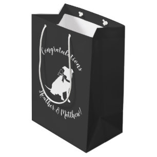 Pit Bull Dog Baby Duwer Gender neutral Mittlere Geschenktüte
